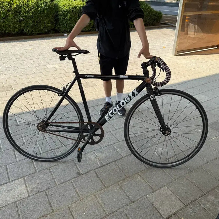 [BUNJANG] Ecologix Symphony 5 Cycle Cross Bicycle - Black / ECOLOGIX 사이클로 크로스 자전거 블랙