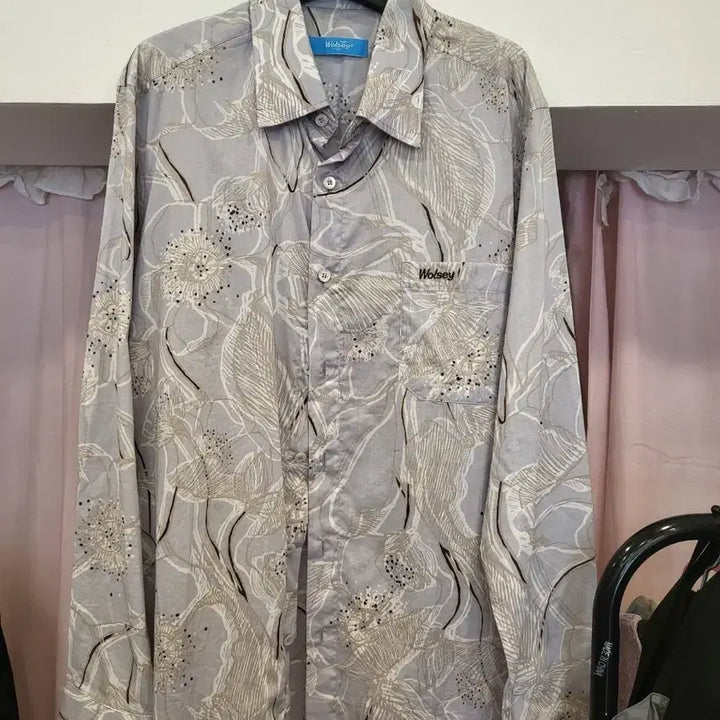 [SOLD OUT] 울시 셔츠 꽃무늬 남성