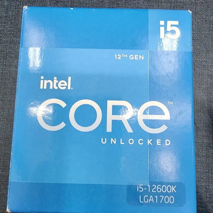 [SOLD OUT] 인텔 코어 i5-12600K  12세대 CPU