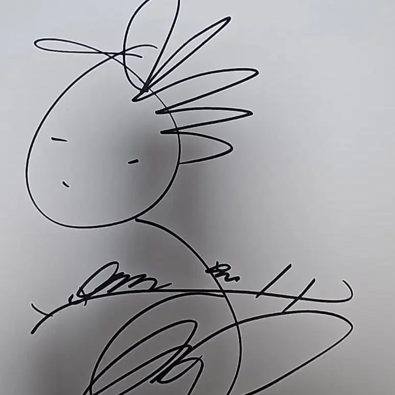 [BUNJANG] Lee Eun-gyeol Autographed Paper / 이은결 친필 종이 싸인