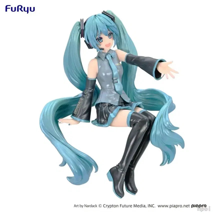 [BUNJANG] Hatsune Miku Noodle Stopper Figure (Pearl Version) / [미개봉최저가.현물1개] 후류 하츠네미쿠 누들스토퍼 펄버전 라스트원