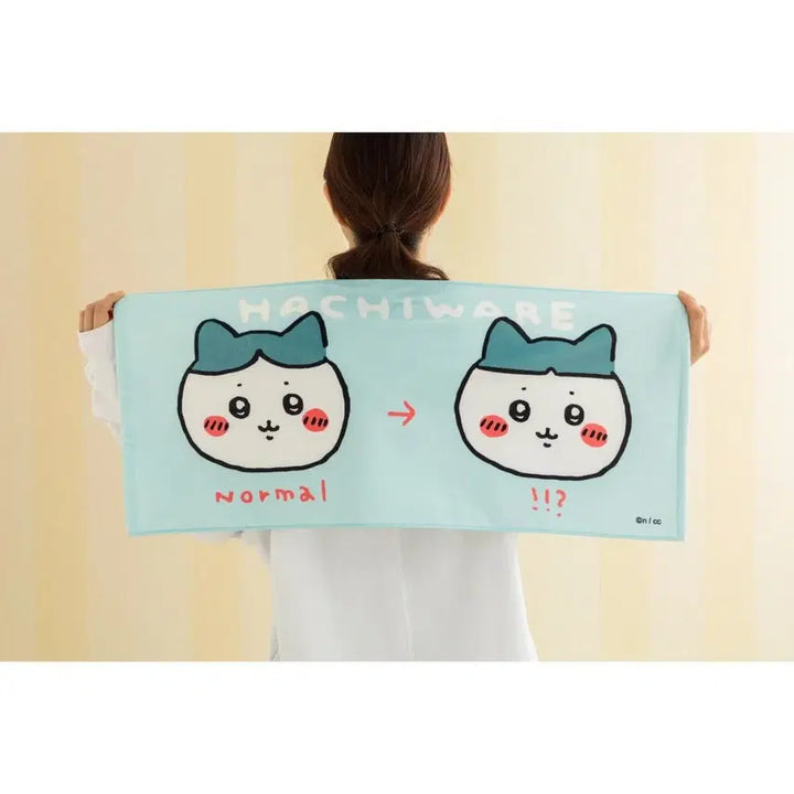 [BUNJANG] Chiikawa Hachiware Rare Sealed Towel / 치이카와 앞머리 하치와레 희귀 수건 타월 미개봉