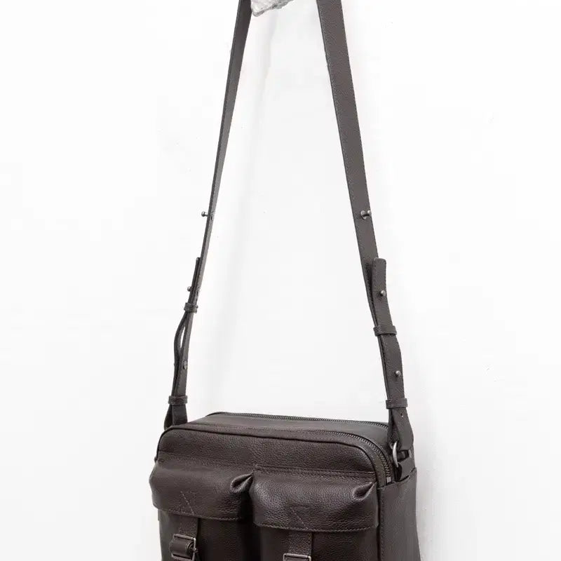 [SOLD OUT] (새상품) 유스 레더 카메라 백 브라운