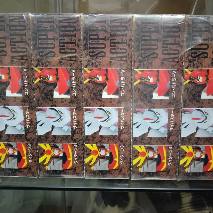 [BUNJANG] Banpresto Super Robot Taisen Clear Version Complete Set / (고전프라)반프레스트 슈퍼로봇대전 클리어버전 전5종