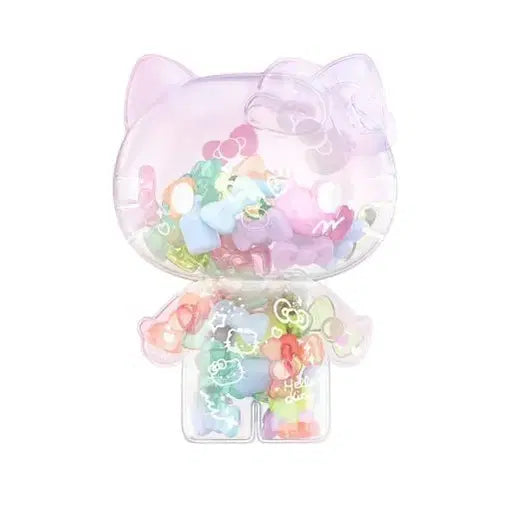 [BUNJANG] Hello Kitty Transparent Figure Keychain / 헬로키티 투명 피규어 키링
