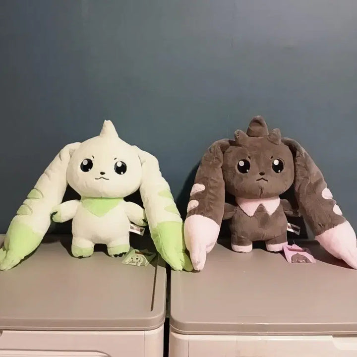 [BUNJANG] Digimon Adventure Lopmon Medium Plush Keychain Set / 오늘만 할인 / 디지몬 어드벤처 로프몬 중형인형 키링 세트