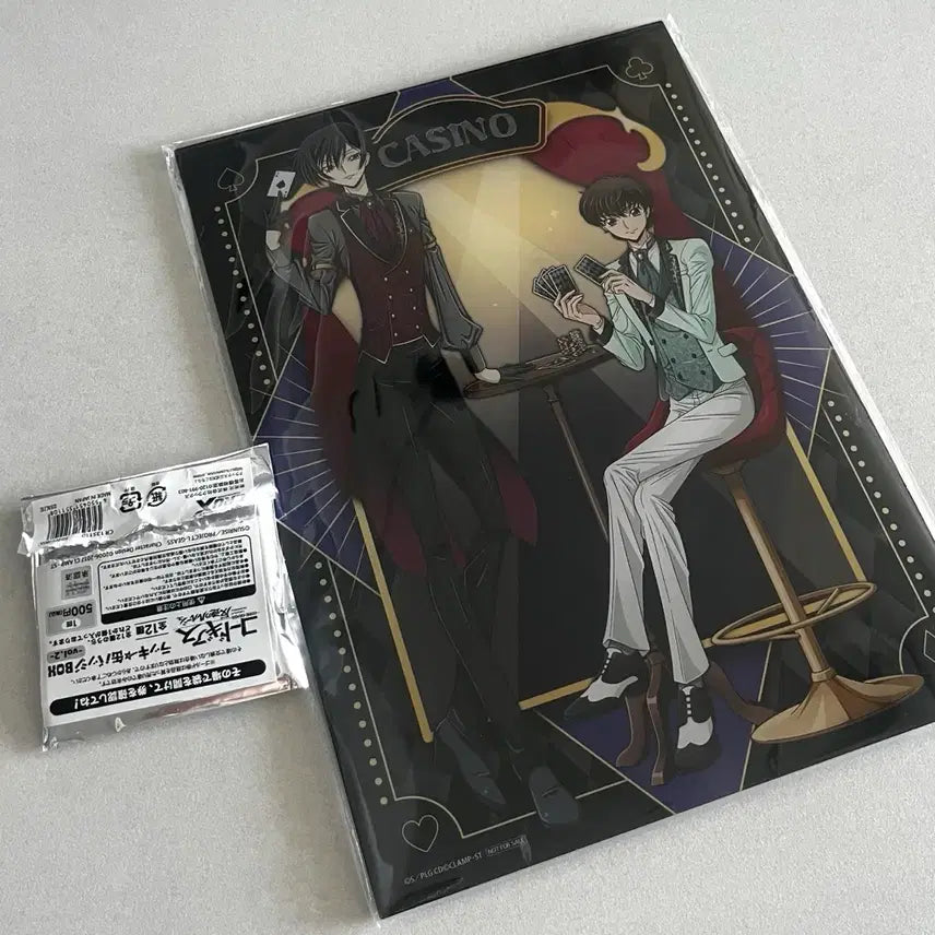 [BUNJANG] Code Geass Kuji Last One Lelouch &amp; Suzaku Acrylic Stand / 코드기어스 럭키 캔뱃지 쿠지 라스트원 를르슈 스자쿠 아크릴스탠드