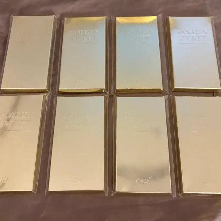 [BUNJANG] CGV Golden Ticket Set (8 Types) / CGV 골든 티켓 8종 일괄