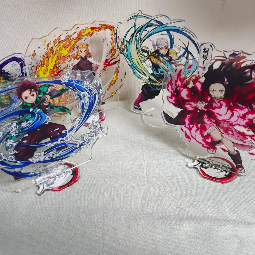 [BUNJANG] Demon Slayer Acrylic Stand Set (8 Types) / 귀멸의 칼날 아크릴 스탠드 8종 일괄 셋트
