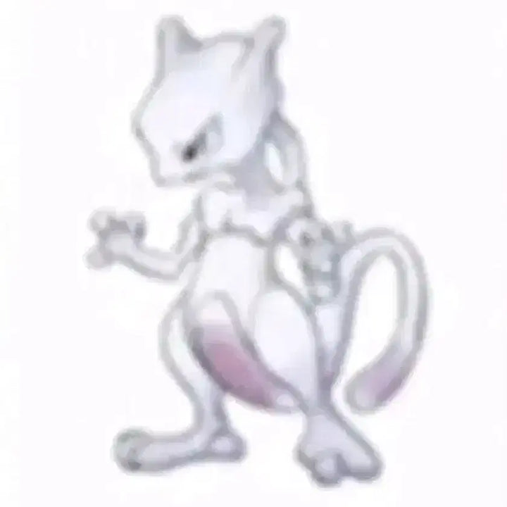 [BUNJANG] Artwork Mewtwo Sticker / 아트워크 뮤츠 띠부씰 구매합니다