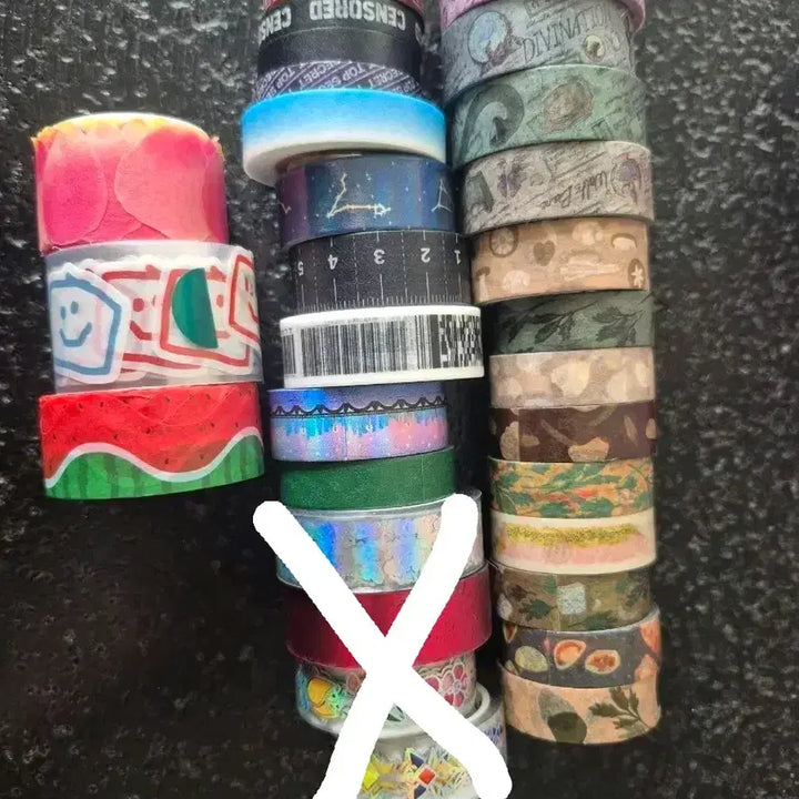 [BUNJANG] Assorted Masking Tape Set / 마스킹테이프 마테 개당 700원