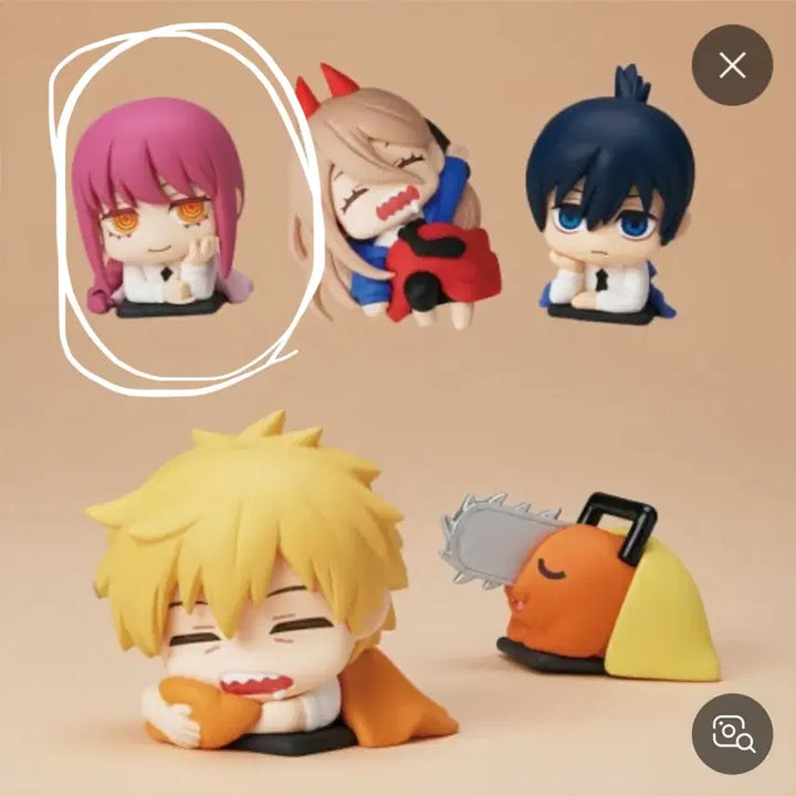 [BUNJANG] Chainsaw Man Makima Onemutan Gacha Figure (Sealed) / 체인소맨 오네무탄 가챠 마키마 미개봉