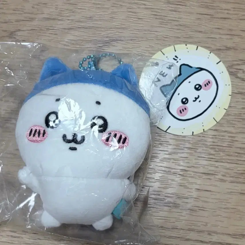 [BUNJANG] Chiikawa Hachiware Sporty Hair Plush / 치이카와 스포츠 머리 하치와레