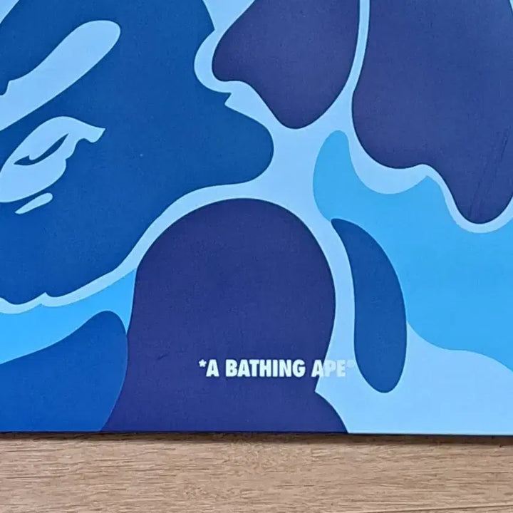 [BUNJANG] BAPE ABC Camo Blue Paper Shopping Bag Small / 베이프 ABC 카모 블루 종이 쇼핑백 S