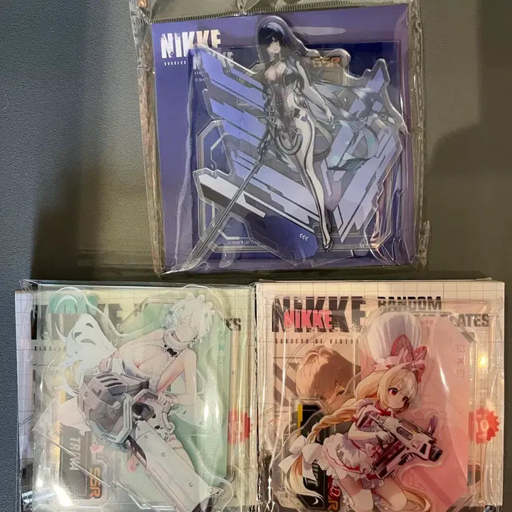 [BUNJANG] Nikke Raven Crust Trina Acrylic Stand Sealed Bundle Set / 니케 일괄 레이븐 크러스트 트리나 아크릴 스탠드 미개봉 일괄