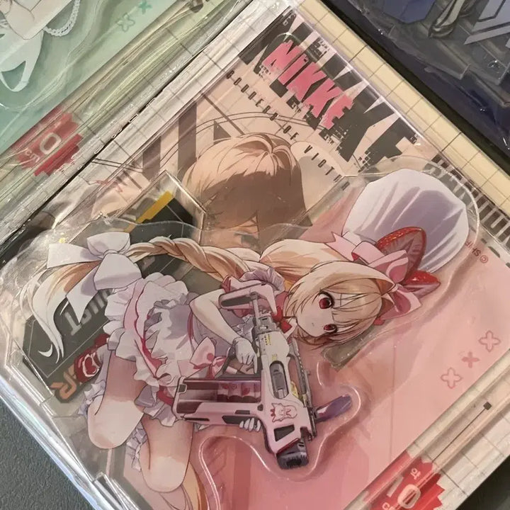 [BUNJANG] Nikke Raven Crust Trina Acrylic Stand Sealed Bundle Set / 니케 일괄 레이븐 크러스트 트리나 아크릴 스탠드 미개봉 일괄