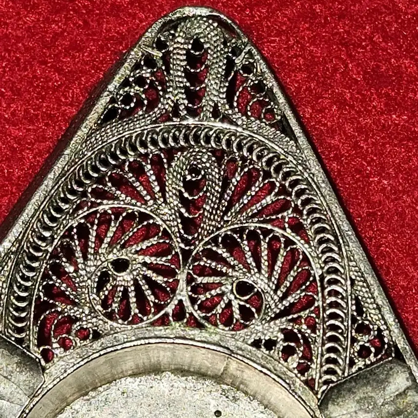 [BUNJANG] Guildford &amp; Sons 1898 Silver-plated Brass Filigree Ashtray/Trinket Dish / [명가1898 Guildford &amp; Sons .Silver on Bras