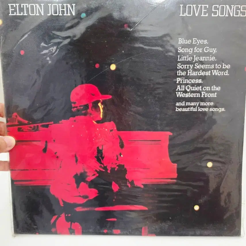 [BUNJANG] Elton John Love Songs LP Album / 엘튼 존 러브 송 LP 앨범
