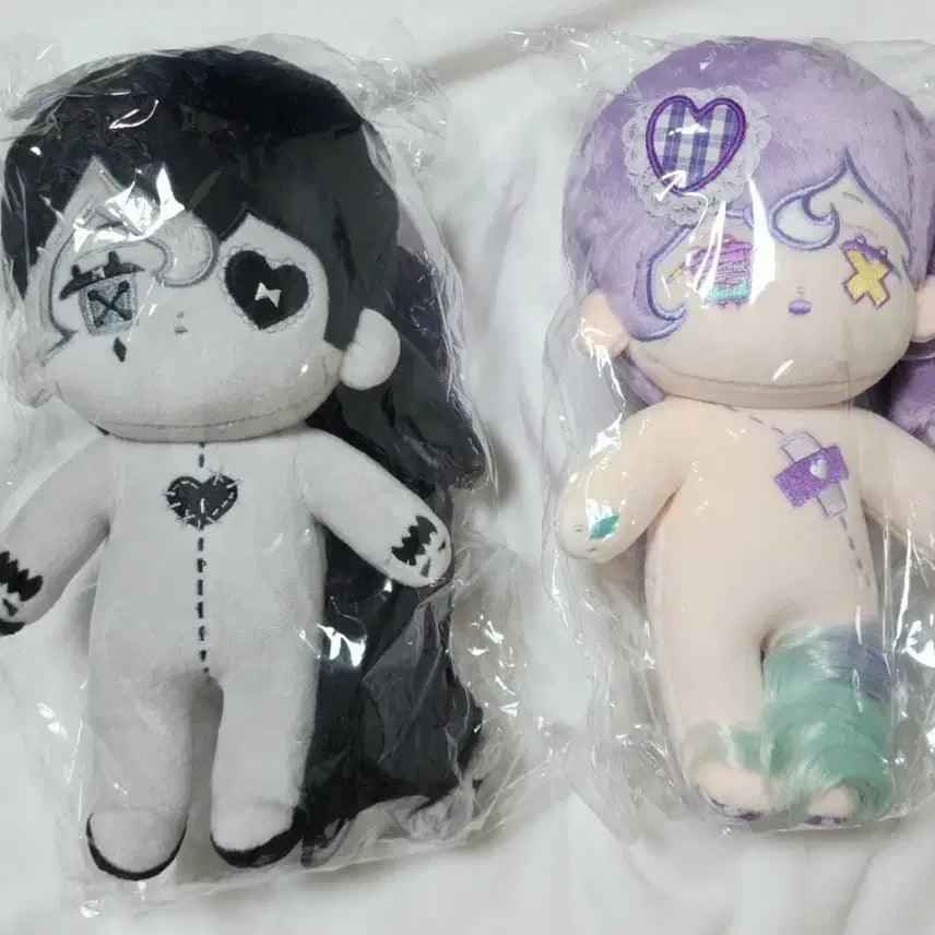 [BUNJANG] 20cm Unsealed Dummy Plush Doll Bundle Set / 무속성 그레페,비네스 솜인형 미개봉 일괄 판매합니다