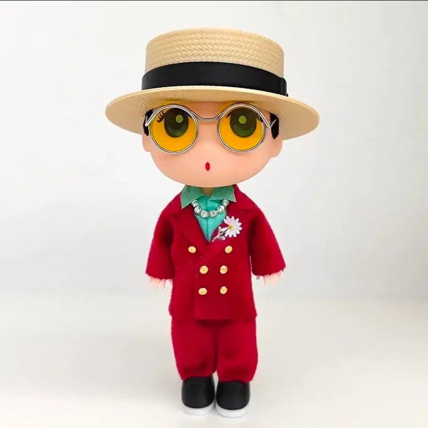 [BUNJANG] G-Dragon GD Red Suit Figure / 지드래곤,지디,GD 빨간 슈트 피규어