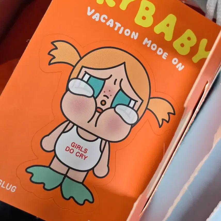 [BUNJANG] CryBaby Vacation Diary Series Splash Doll Keychain / 크라이베이비 휴가일기 시리즈 첨벙첨벙 인형키링 판매합니다.
