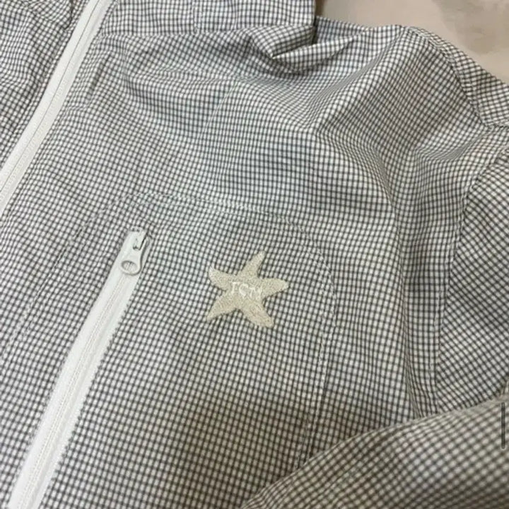 [BUNJANG] The Coldest Moment TCM Check Windbreaker Beige / 택 O) 더콜디스트모먼트 TCM 체크 바람막이 베이지 새상품