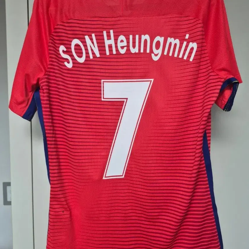 [BUNJANG] Nike South Korea National Football Team 2016-17 Son Heung-min Authentic Jersey / 16-17시즌 나이키 정품 대한민국 국가대표 유니폼 손흥민 선수 마킹