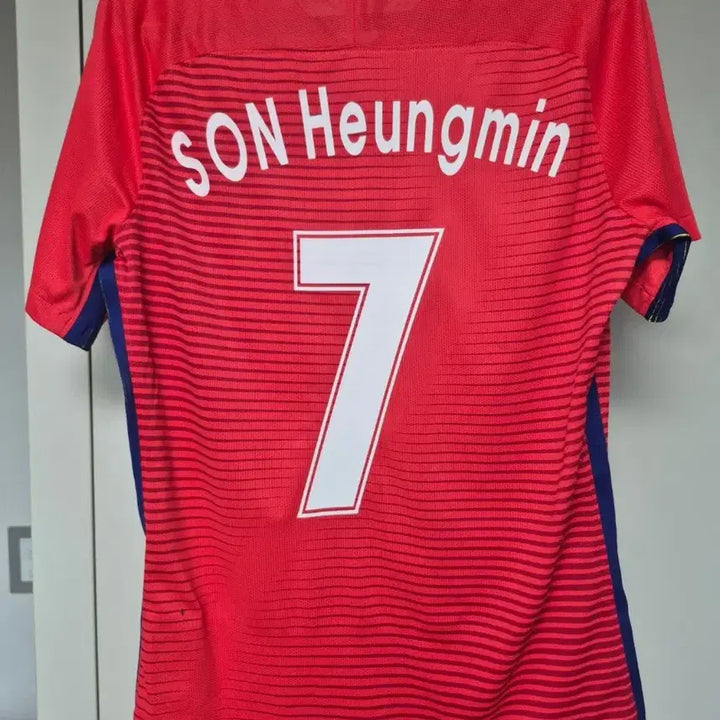 [BUNJANG] Nike South Korea National Football Team 2016-17 Son Heung-min Authentic Jersey / 16-17시즌 나이키 정품 대한민국 국가대표 유니폼 손흥민 선수 마킹