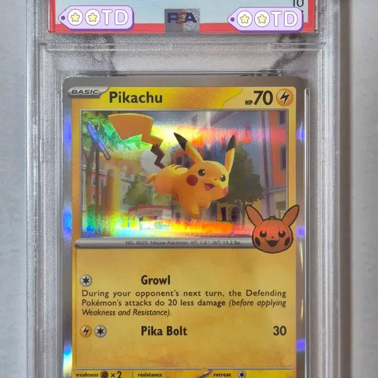 [BUNJANG] Pokemon Card 2023 Pikachu Halloween Holo PSA 10 North American Version / 등급카드 PSA10 포켓몬카드 북미판 2023 피카츄 할로윈 홀로