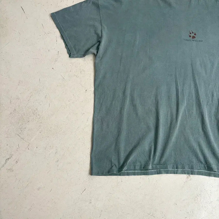 [BUNJANG] 90s USA Yellowstone Single Stitch Short Sleeve T-Shirt 2XL / 90s USA 옐로우스톤 빈티지 싱글스티치 반팔티 2XL