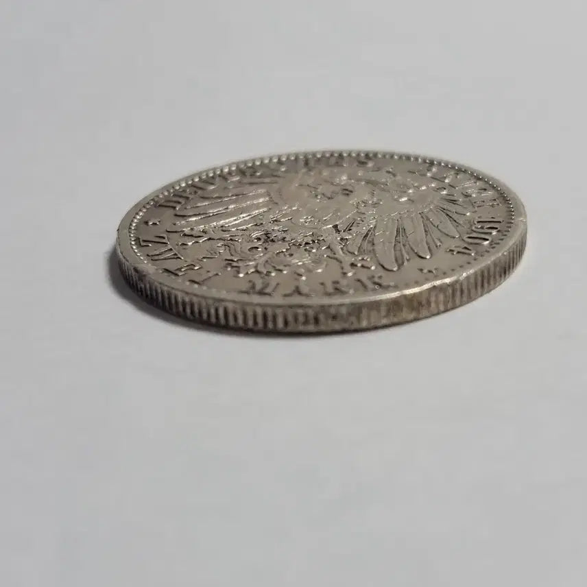[BUNJANG] German Empire 1904 Wilhelm II 2 Mark Silver Coin / 독일 제국 1904년 빌헬름 2세 2마르크 은화 통용은화 화폐 주화 동전