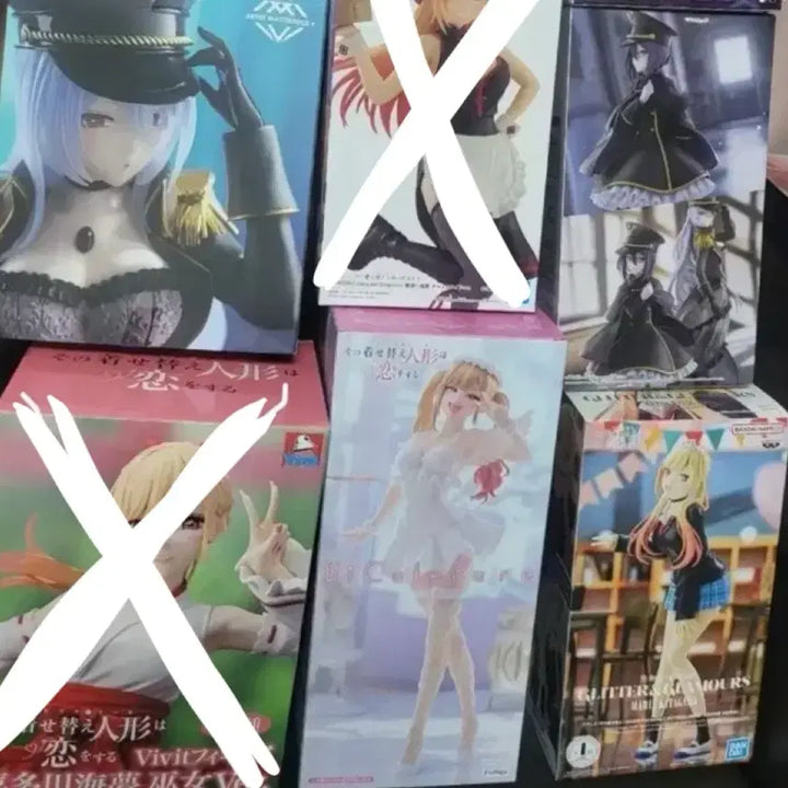 [BUNJANG] G.B.Doll Bisque Doll Marin Kitagawa Bundle Set / 그비돌 비스크돌 키타가와 마린 피규어 일괄