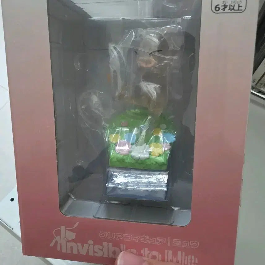 [BUNJANG] Pokemon Invisible Clear Figure - Mew &amp; Vaporeon (Sealed) / 포켓몬 invisible 클리어 피규어 뮤,샤미드 미개봉 새상품
