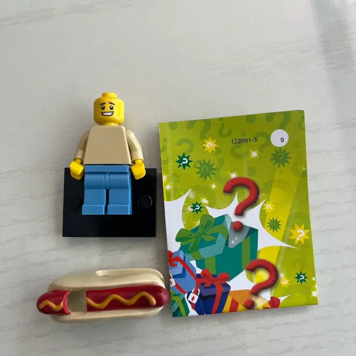 [BUNJANG] LEGO Minifigure Hot Dog Stand Employee / 레고 미피 핫도그 알바