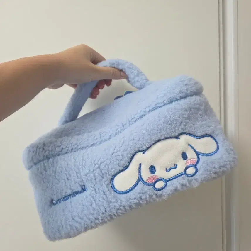 [BUNJANG] Cinnamoroll Puff Pouch / 시나모롤 퍼프 파우치
