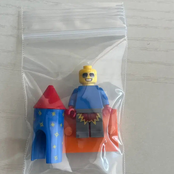 [BUNJANG] LEGO Minifigure Rocket Firework Part / 레고 미피 로켓 폭죽알바
