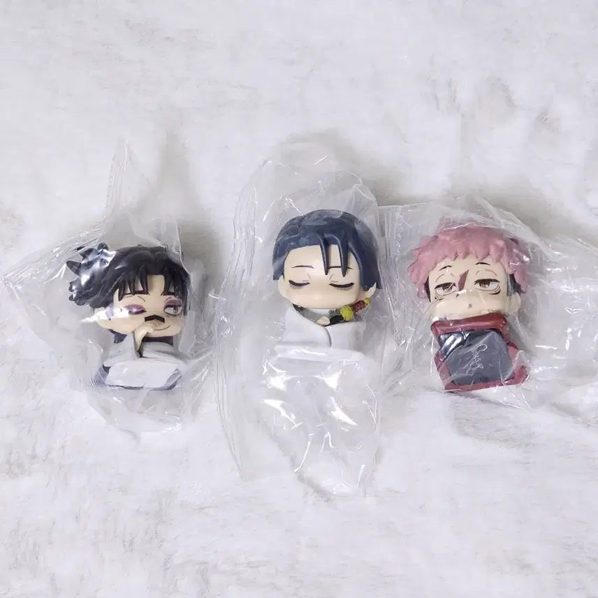[BUNJANG] Jujutsu Kaisen Onemutan Figures Bundle Set (Yuji, Choso, Yuta) / 주술회전 사멸회유 오네무탄 이타도리, 쵸소우, 옷코츠 가챠 피규어