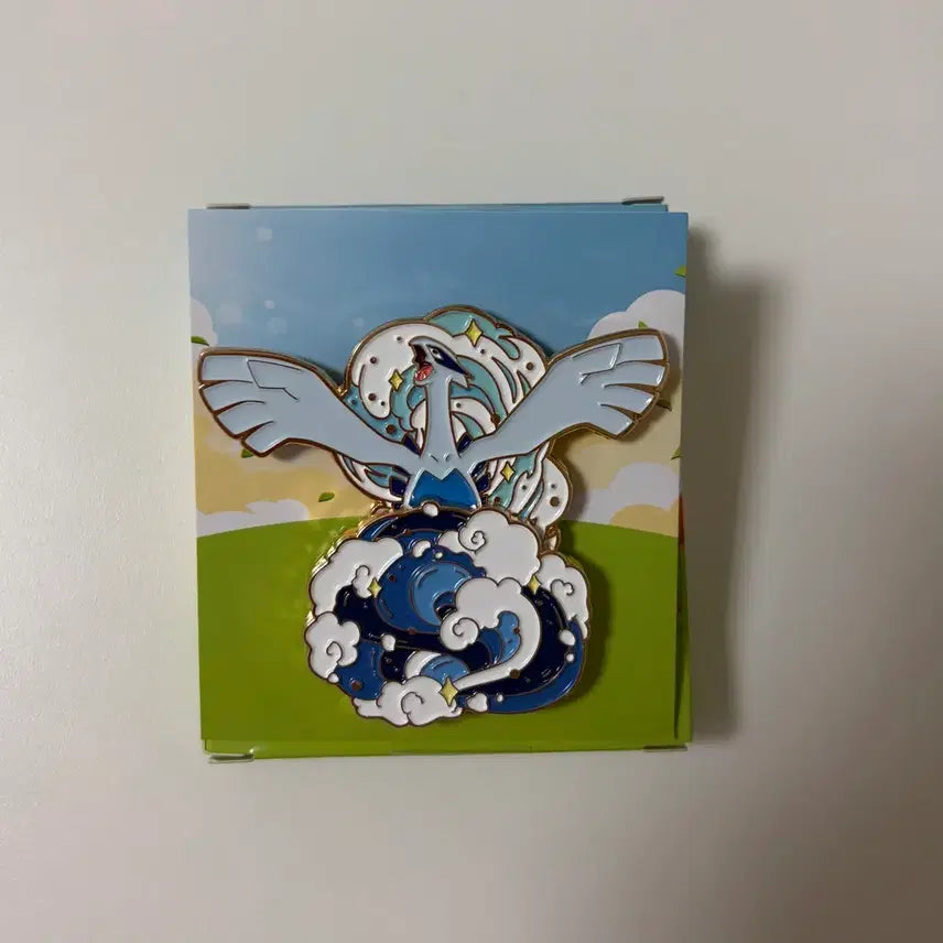 [BUNJANG] Isaac Toast Pokemon Lugia Badge / 이삭토스트 포켓몬 뱃지 루기아