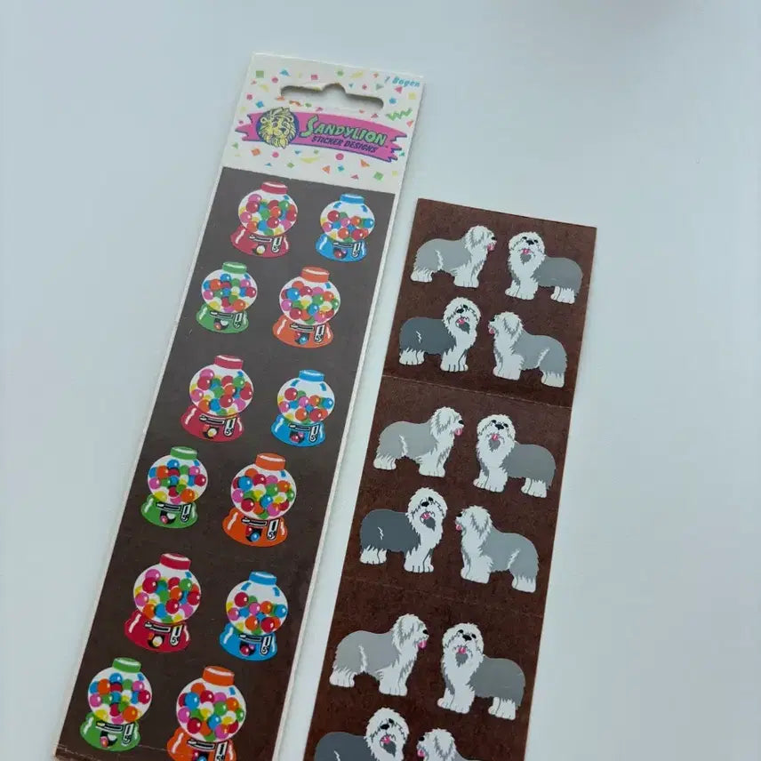 [BUNJANG] Sandy Lion Brown Balloon Gum Nib, Sapsali Dog / 샌디라이온 브라운 풍선껌닙, 삽살개