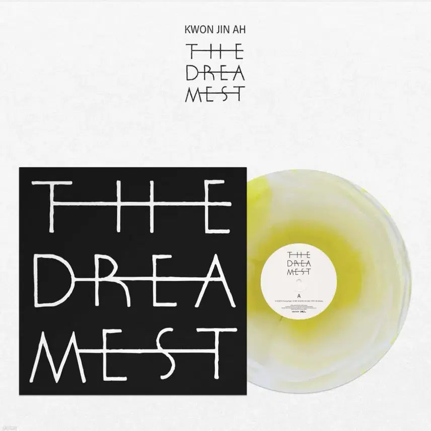 [BUNJANG] Kwon Jin Ah The Dreamest LP Yellow Version to Blue Version Exchange / (교환) 권진아 The Dreamest lp 옐로우반 > 블루반