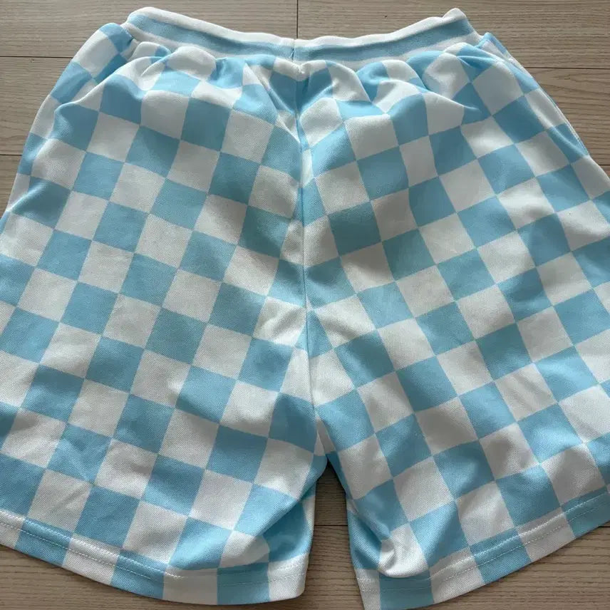 [BUNJANG] Hiro Shorts (Blue Checker/Blank Purple) / 히로 반바지 140 150