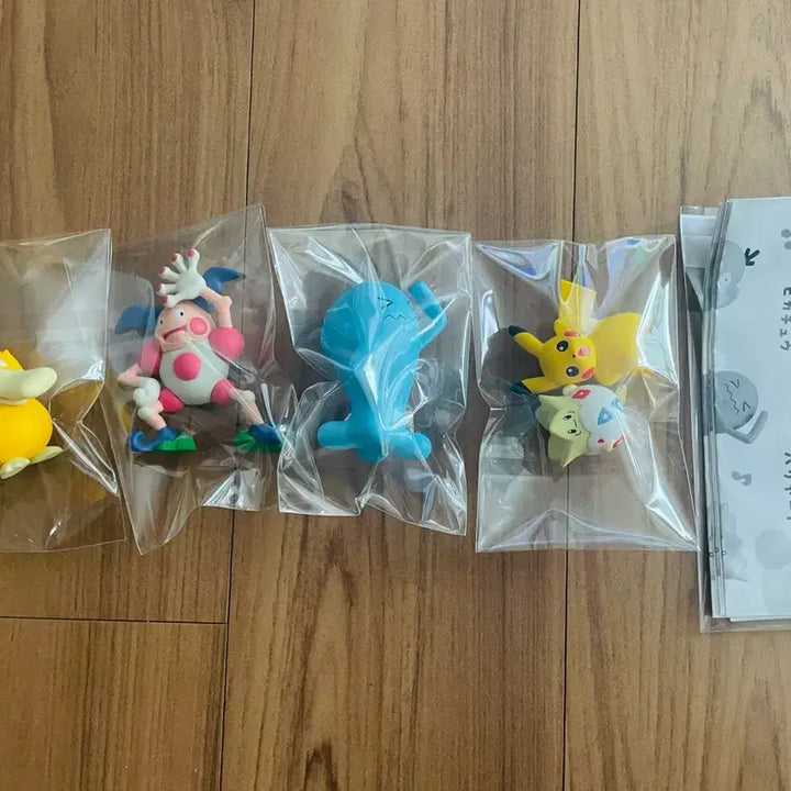 [BUNJANG] Pokemon Gymnastics Mascot Figure Set / 포켓몬 가챠 체조하는 피규어 마스코트 5종 풀셋 판매합니다