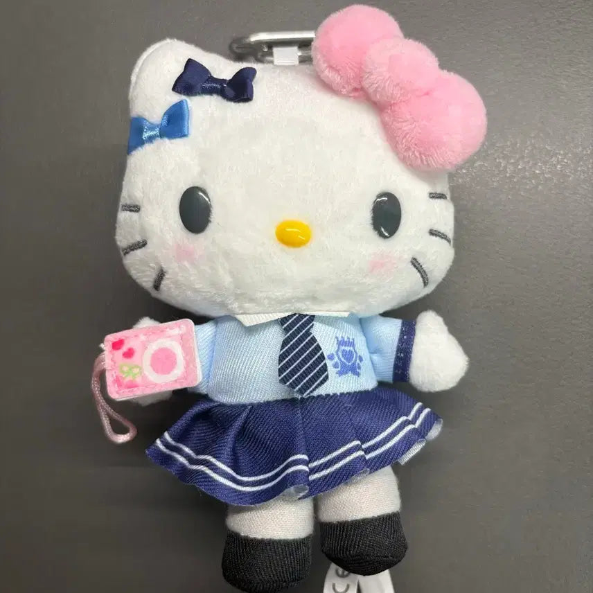 [BUNJANG] Kira Kira School Kitty Keychain / 키라키라 스쿨 키티 키링