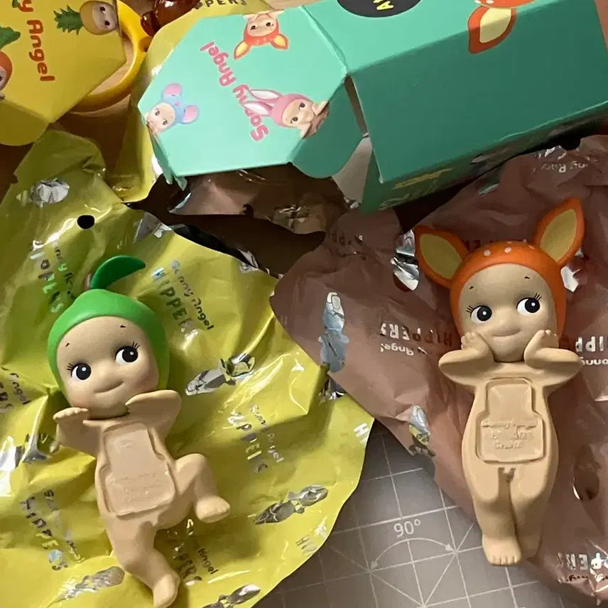 [BUNJANG] Sonny Angel Hippers Deer &amp; Grape Bundle Set / 소니엔젤 히퍼(사슴. 배. 사자) 일괄