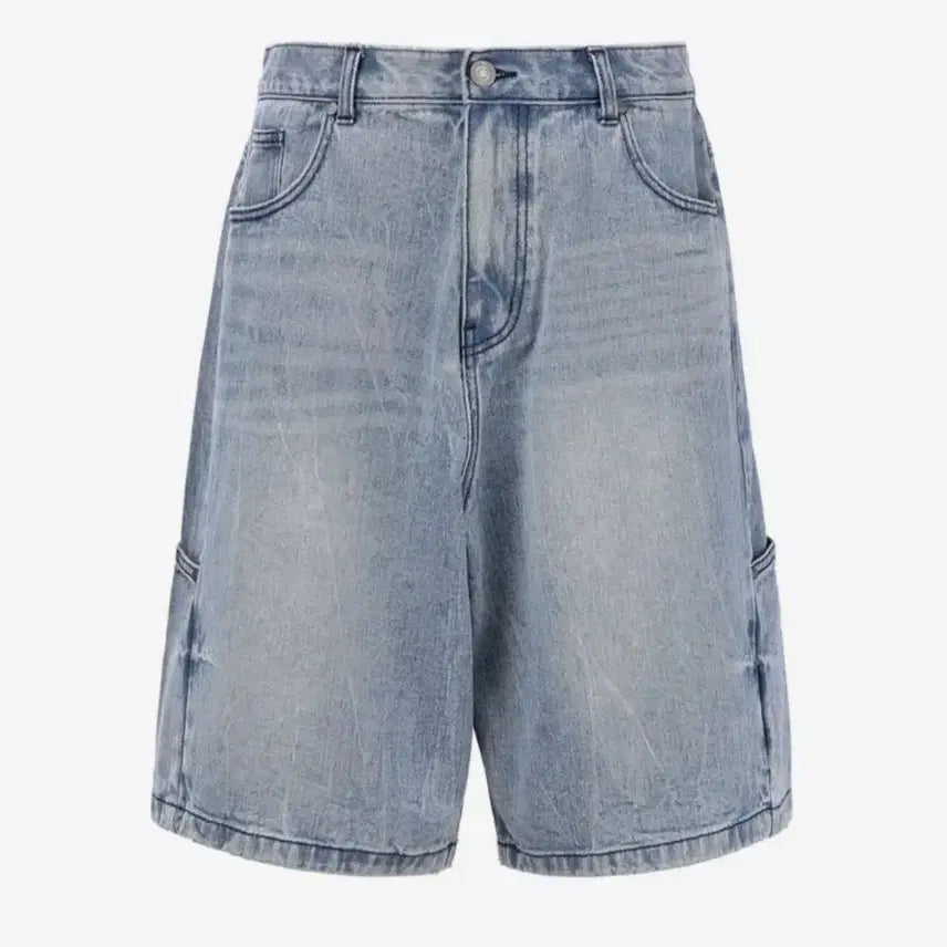 [BUNJANG] Il Corso Washed Bermuda Denim Shorts Blue Size S / 일꼬르소 워시드 버뮤다 데님 반바지 블루 S사이즈