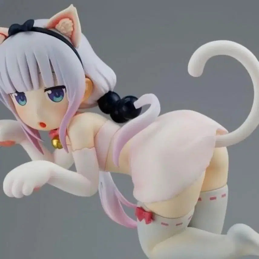 [BUNJANG] Kanna Kamui Nendoroid Figure with Cat Ears / 칸나 카무이 피규어 넨도로이드 고양이 귀
