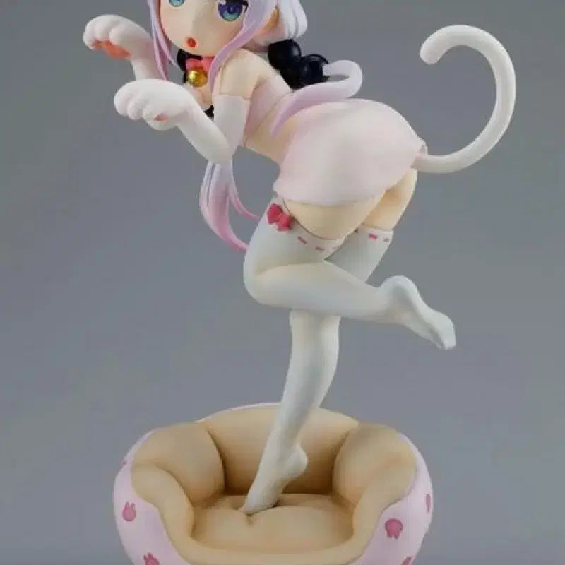 [BUNJANG] Kanna Kamui Nendoroid Figure with Cat Ears / 칸나 카무이 피규어 넨도로이드 고양이 귀