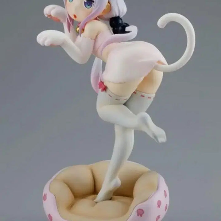 [BUNJANG] Kanna Kamui Nendoroid Figure with Cat Ears / 칸나 카무이 피규어 넨도로이드 고양이 귀