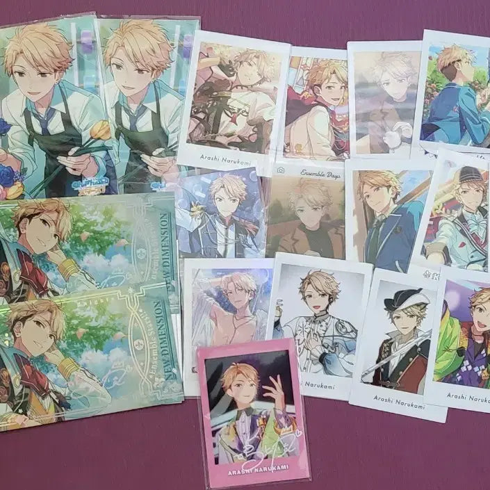 [BUNJANG] Ensemble Stars Narukami Arashi Merchandise Bundle Set / 앙상블 스타즈 아라시 나루카미 굿즈 일괄