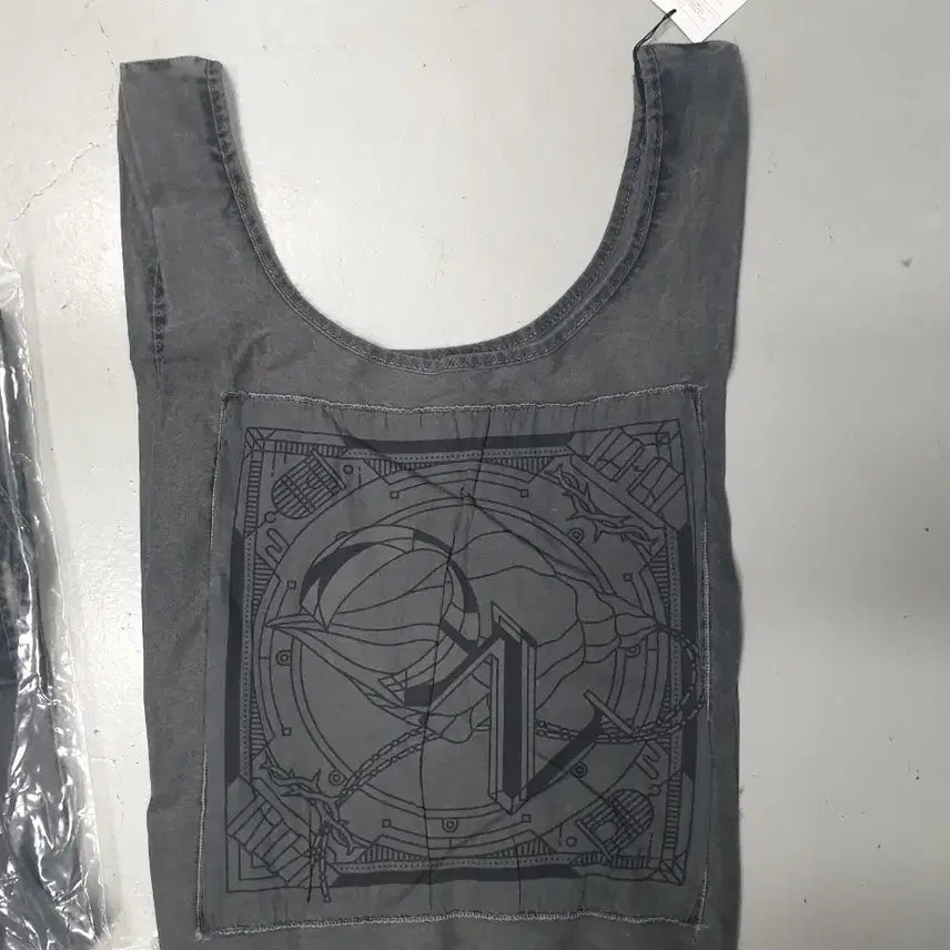 [BUNJANG] BTS Big Hit Logo Eco Bag Grey / BTS  on 마켓백 굿즈 빅히트 에코백 그레이